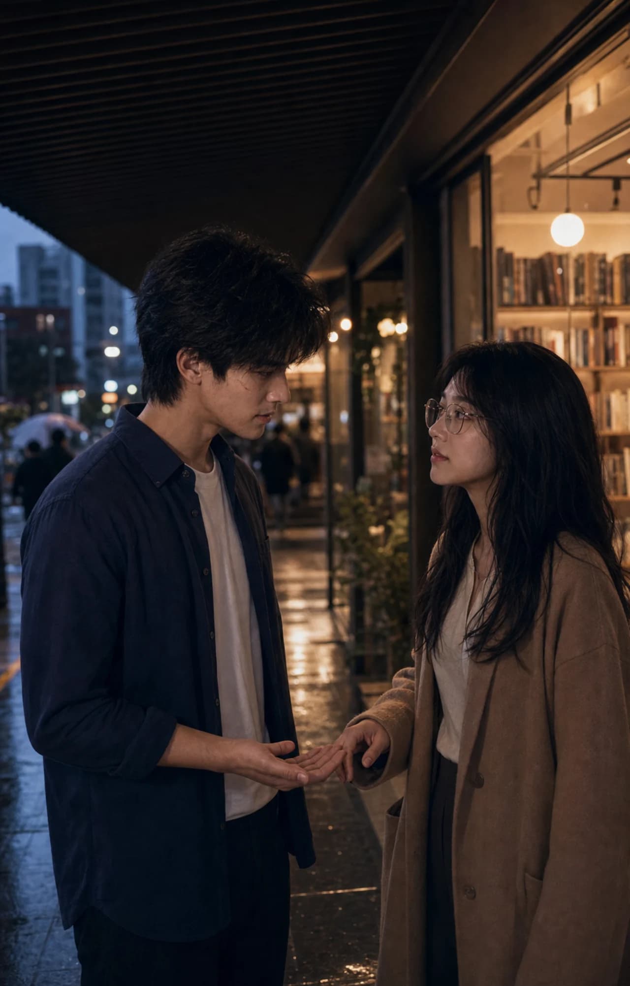 Two Zi Wei charts overlaid as Tian and Lola reconnect